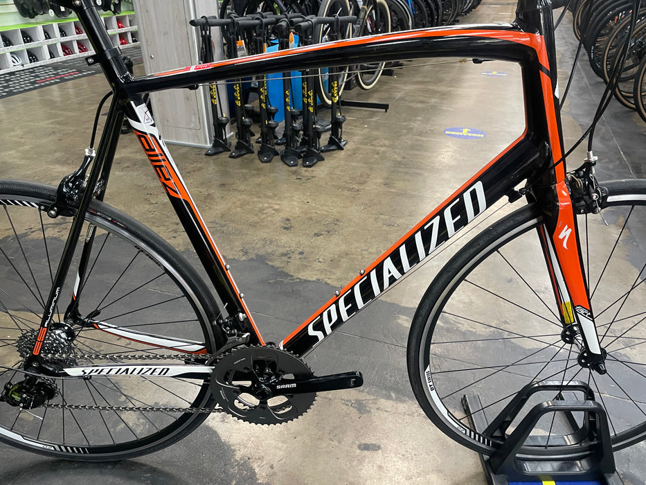Specialized Allez Comp Sram Apex 10 Speed - Black/Orange Used