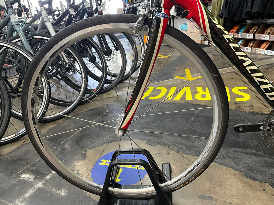Specialized Tarmac Expert Shimano 10 Speed - Red/White/Black USED