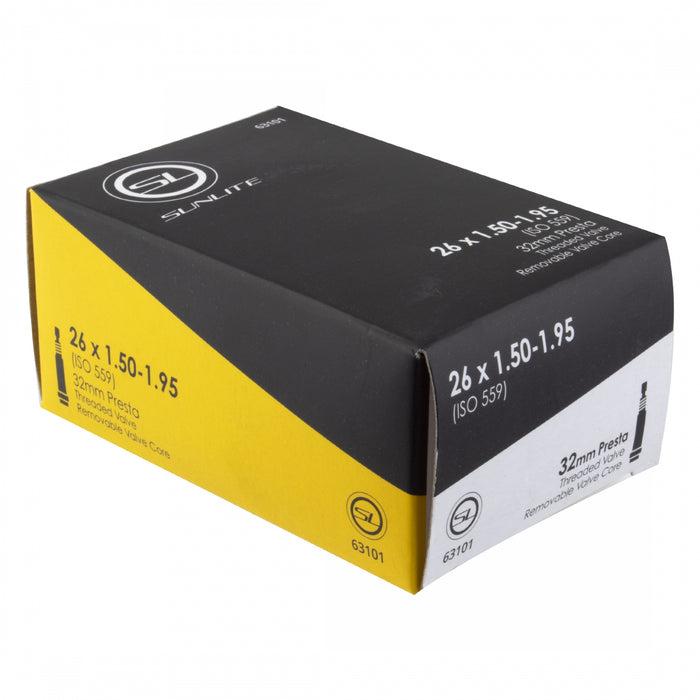 Sunlite Standard Presta Valve Inner Tube - 26"