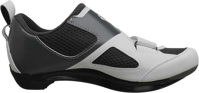 Pearl iZUMi Women's Tri Fly V Triathlon Shoes - Size 37, White/Gray