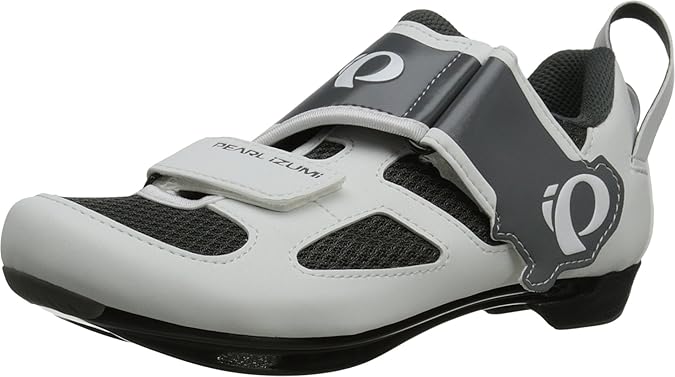 Pearl iZUMi Women's Tri Fly V Triathlon Shoes - Size 37, White/Gray