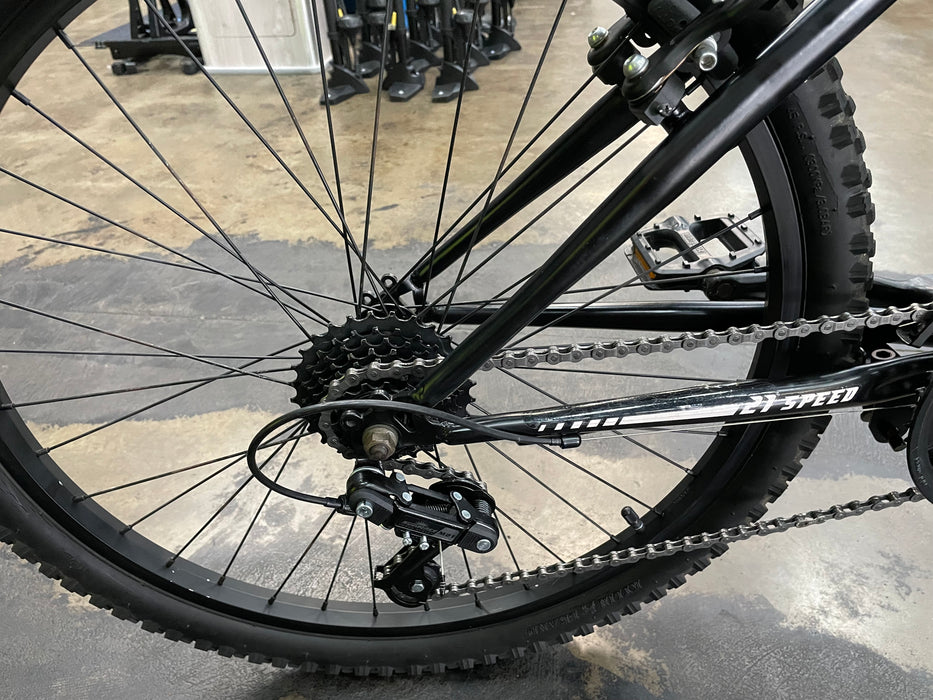 Mongoose Excursion 24" 21 Speed Kids Mountain Bike -  Black USED