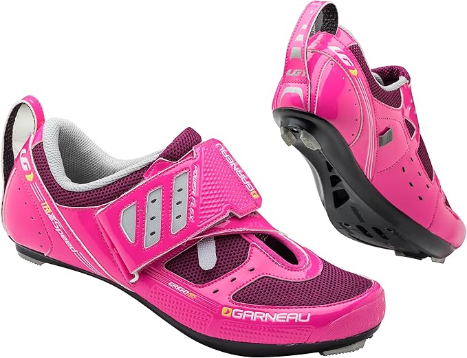 Louis Garneau Women's Tri X-Speed II Triathlon Shoes - Size 38, Pink Glow