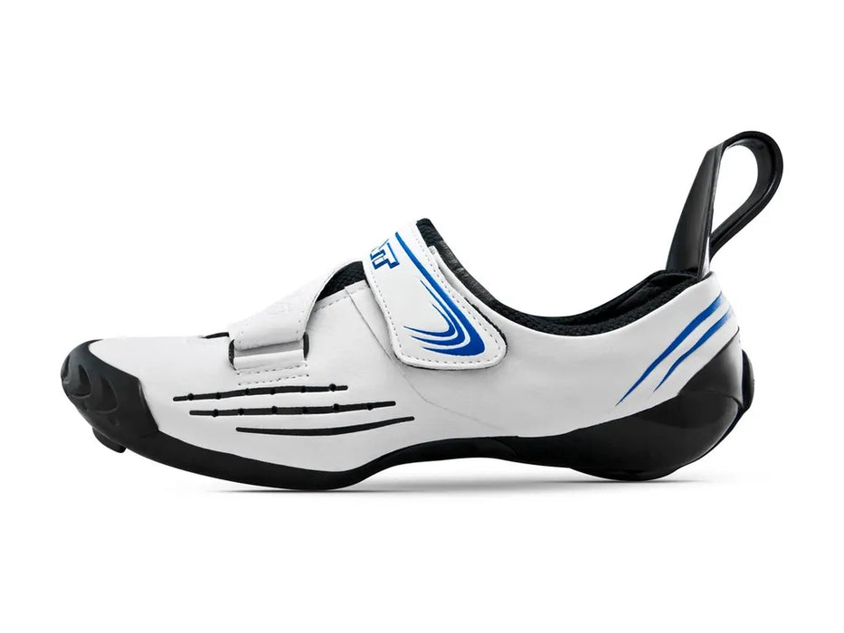 Bont Cycling Men's Sub-10 Triathlon Shoes - Size 40, White/Blue