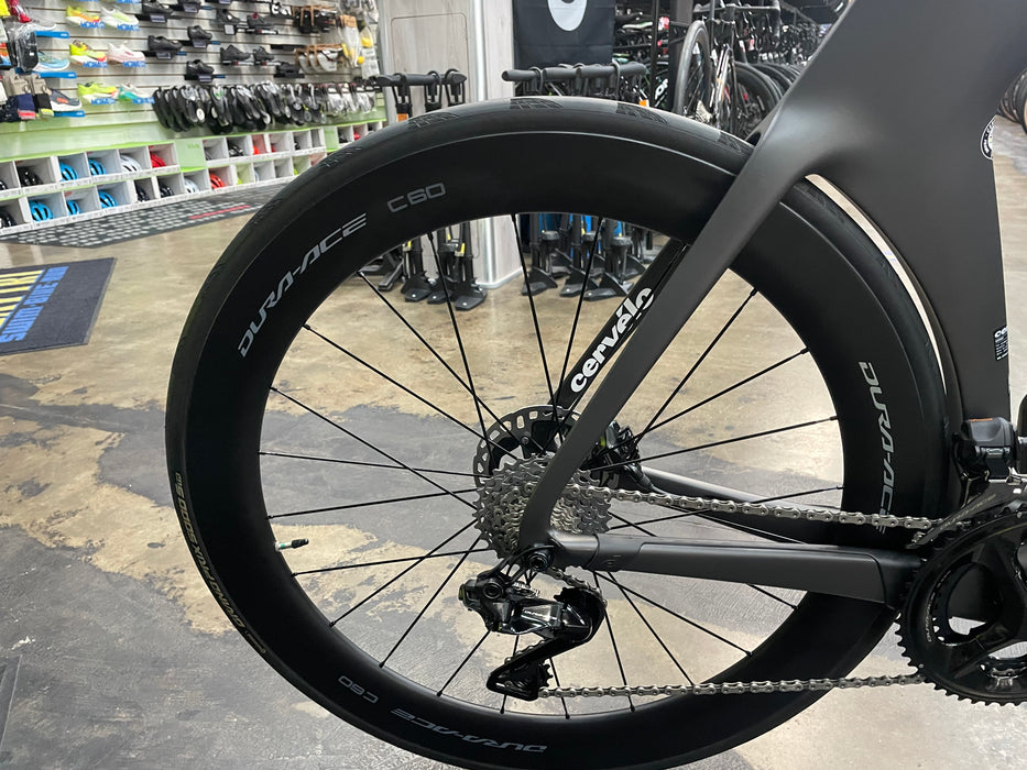 Cervelo P5 Shimano Dura-Ace Di2 12 Speed W/ Dura Ace C60 Wheels