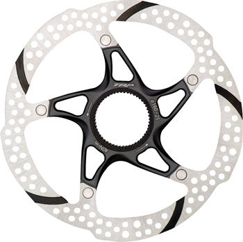 TRP-25 Disc Brake Rotor - 203mm, Center Lock, 1.8mm, Silver/Black