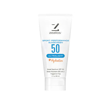 Zealios Sport Performance Ultralight SPF 50 Sunscreen 3 oz