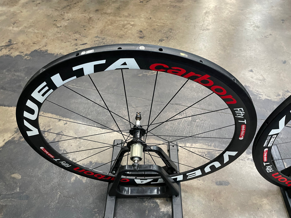 Vuelta Corsa 50T Carbon Tubular Wheelset - USED