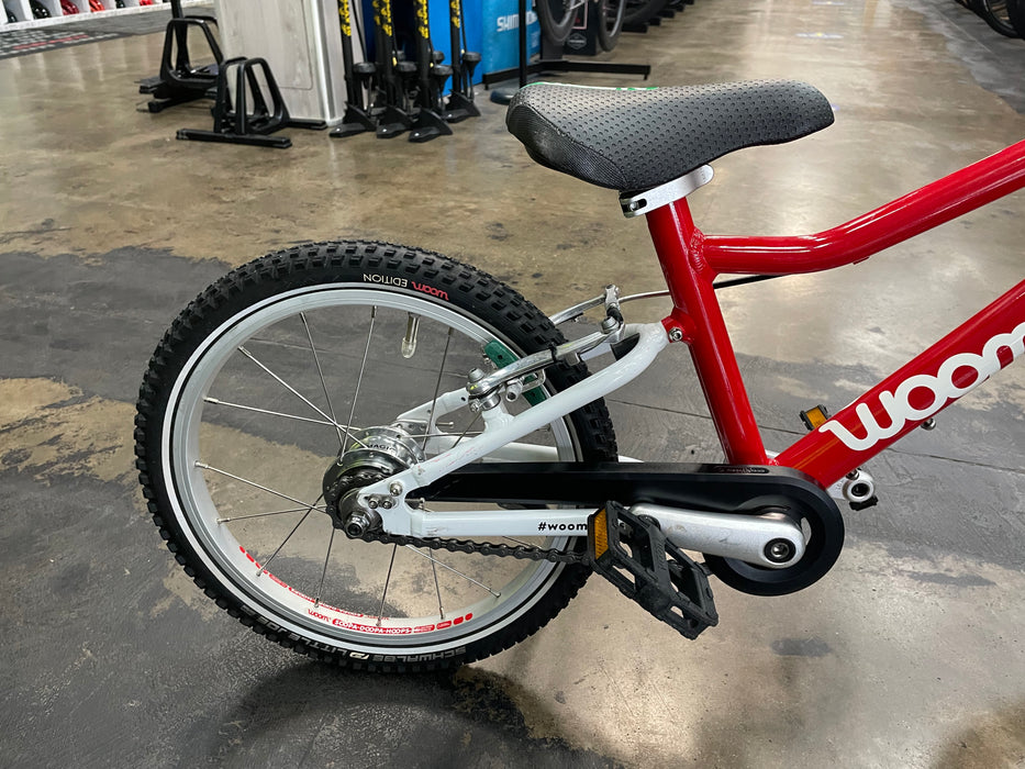 Woom Original 3 Automagic 16" Bike - Woom Red DEMO