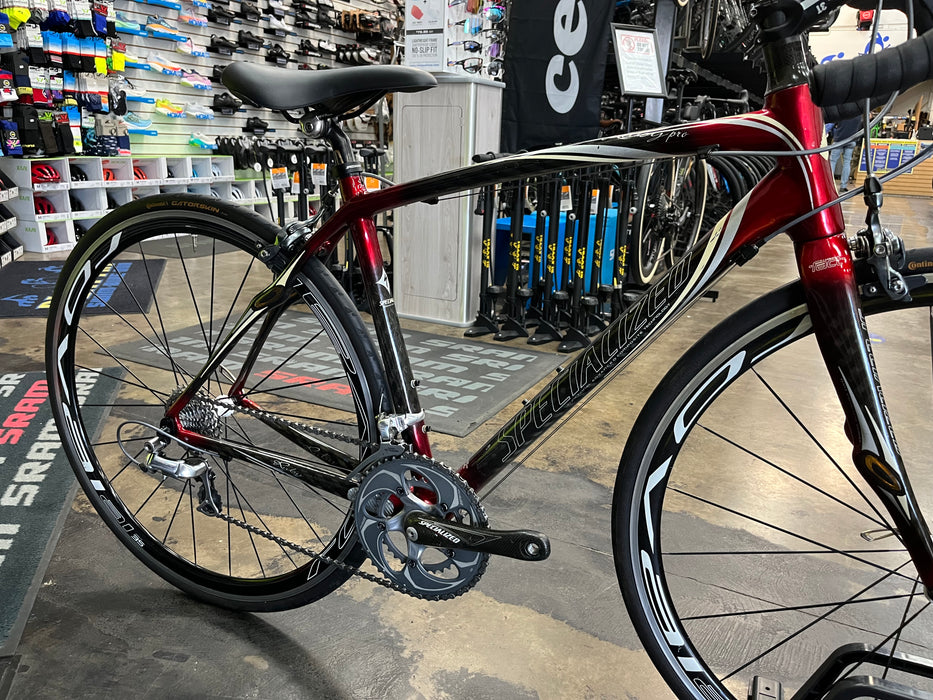 Specialized Ruby Pro Shimano Dura Ace 10 Speed - Carbon/Red USED