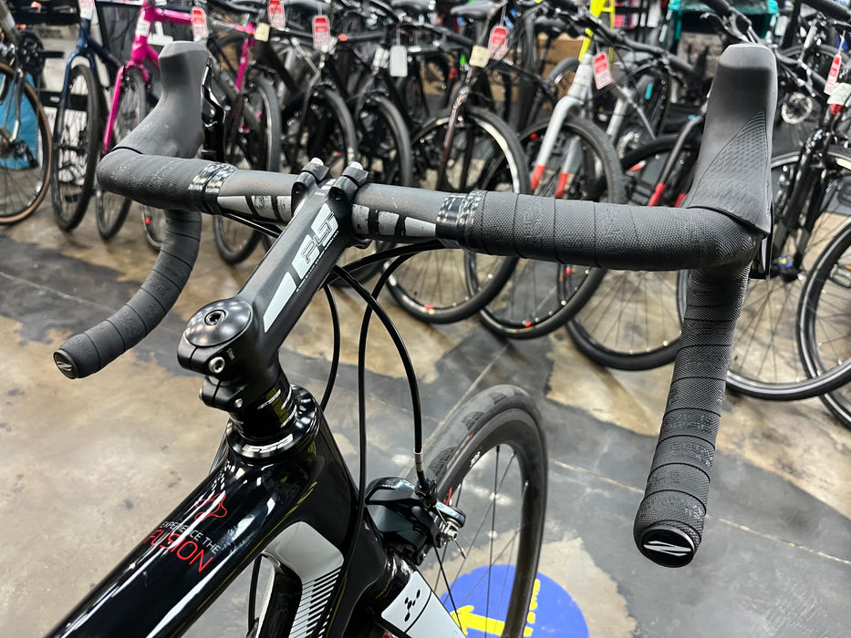 Argon 18 Gallium Pro Rim Shimano Ultegra 11 Speed w/ZIPP 303 Firecrest - Black/Speed White 2019 DEMO