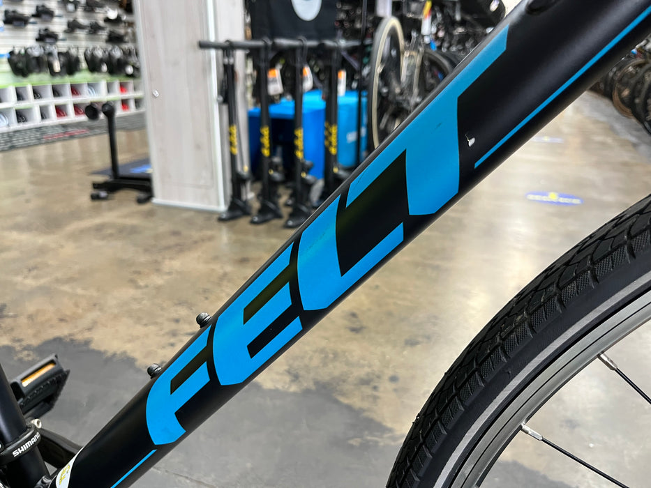 Felt Verza Speed 50 Shimano Tourney 7 Speed - Black/Blue DEMO