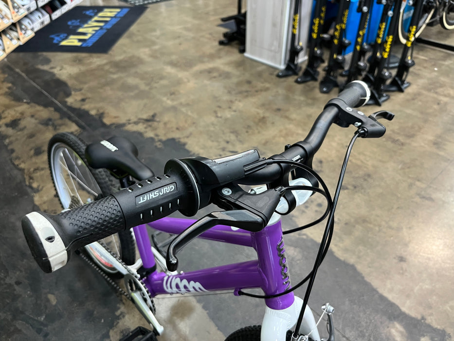 Woom Original 4 microSHIFT 20" Bike - Purple Haze DEMO