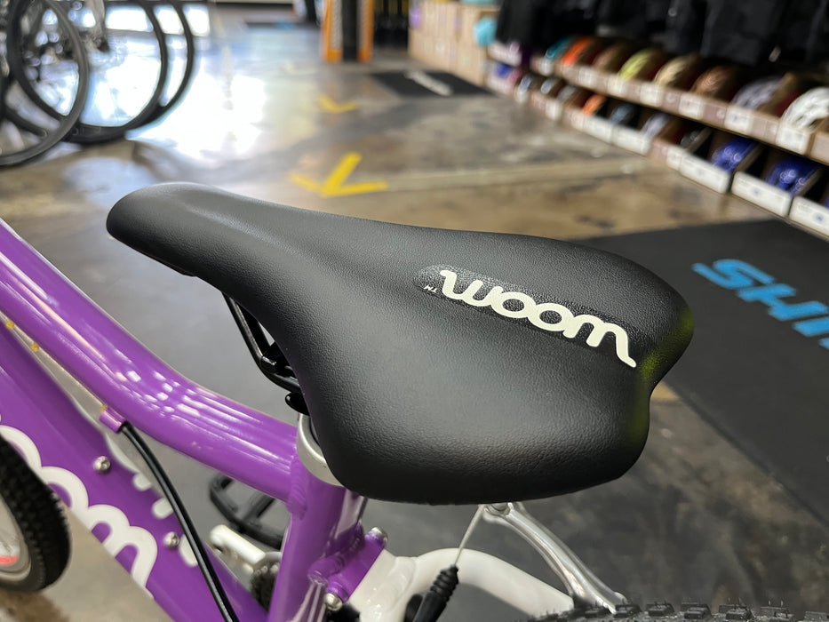 Woom Original 4 microSHIFT 20" Bike - Purple Haze DEMO
