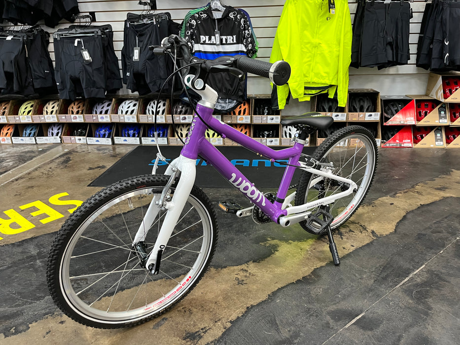 Woom Original 4 microSHIFT 20" Bike - Purple Haze DEMO