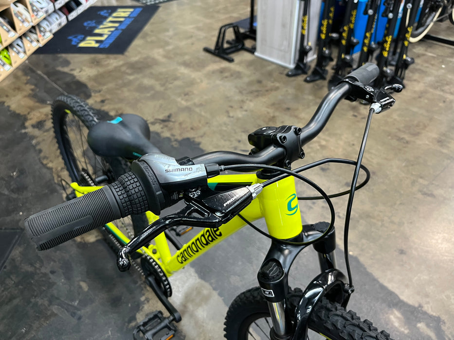 Cannondale Trail 24 Kid's Shimano Tourney 8 Speed - Hi-Vis Yellow DEMO