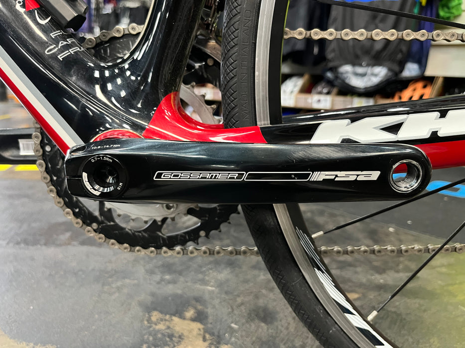 KHS Flite 780 Shimano Ultegra Di2 10 Speed - Red/Black 2013 USED