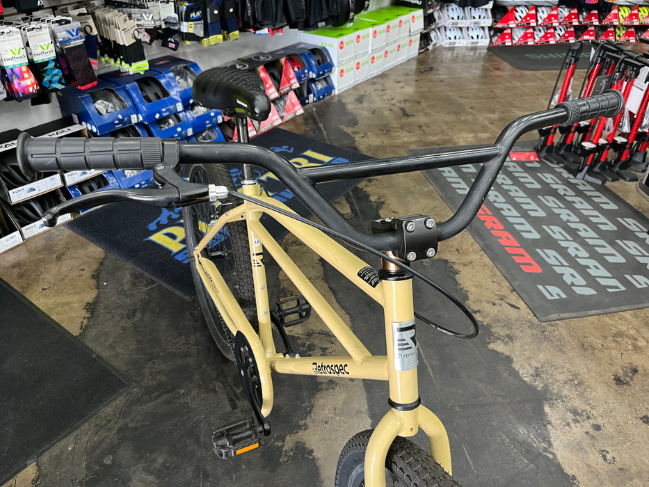 Retrospec Sully Klunker-Style Single-Speed Bike - Desert Sand DEMO