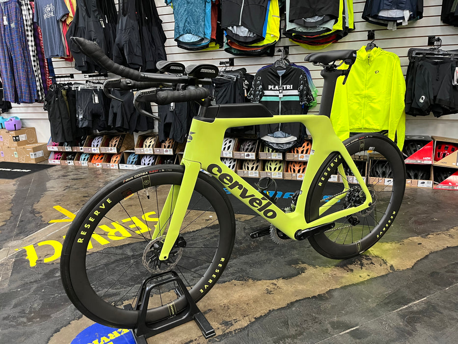 Cervelo P-Series SRAM Rival eTap AXS w/Reserve Wheels 52|63 - Paris Green