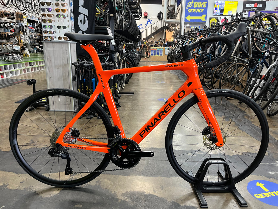 Pinarello Paris Shimano 105 Di2 12 Speed - Orange Slice DEMO