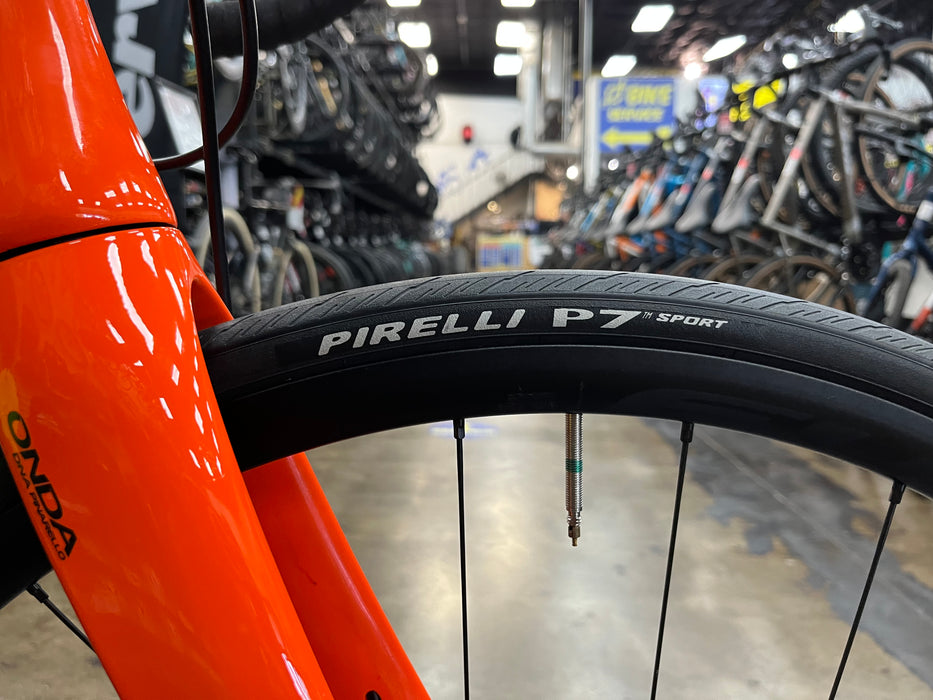 Pinarello Paris Shimano 105 Di2 12 Speed - Orange Slice DEMO