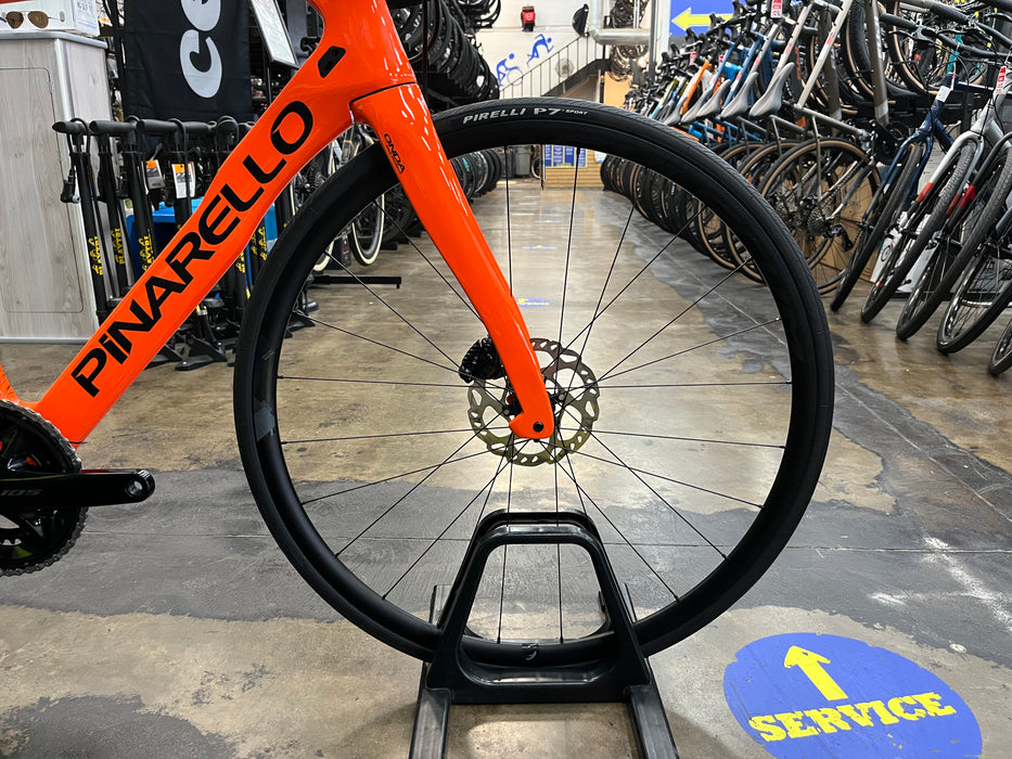 Pinarello Paris Shimano 105 Di2 12 Speed - Orange Slice DEMO