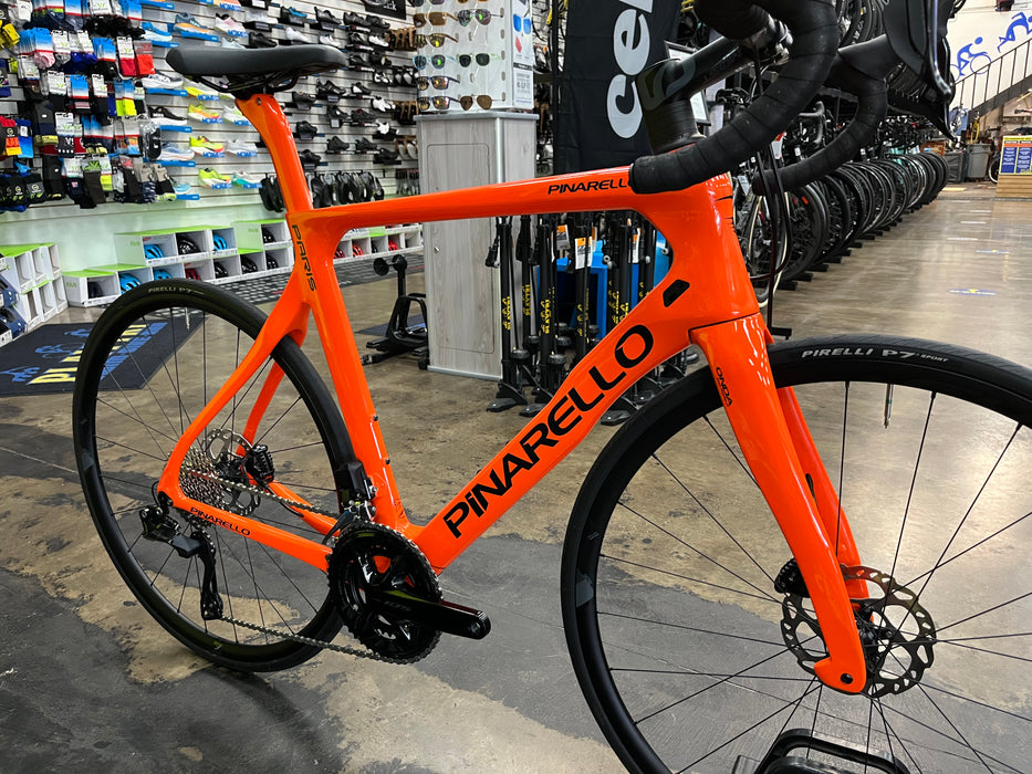 Pinarello Paris Shimano 105 Di2 12 Speed - Orange Slice DEMO