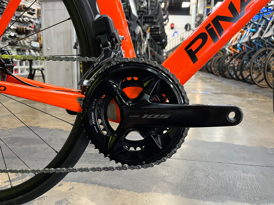 Pinarello Paris Shimano 105 Di2 12 Speed - Orange Slice DEMO
