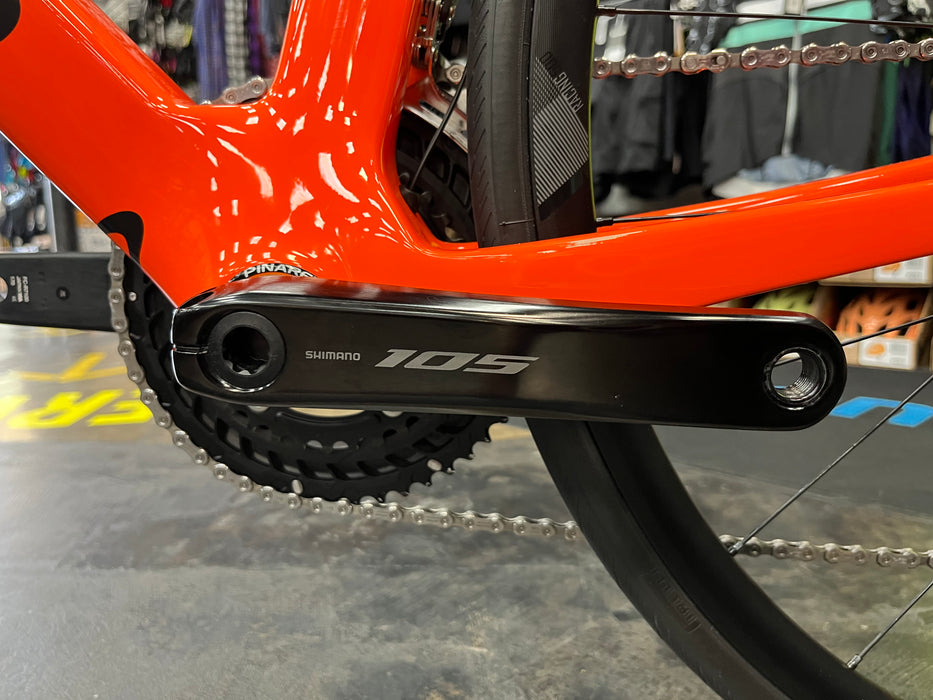 Pinarello Paris Shimano 105 Di2 12 Speed - Orange Slice DEMO