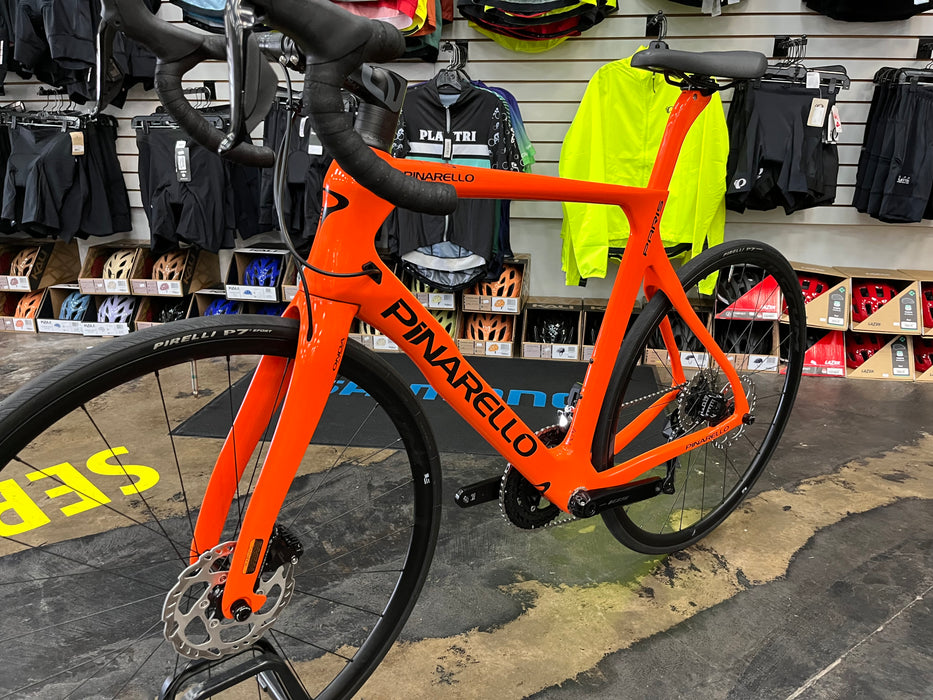 Pinarello Paris Shimano 105 Di2 12 Speed - Orange Slice DEMO