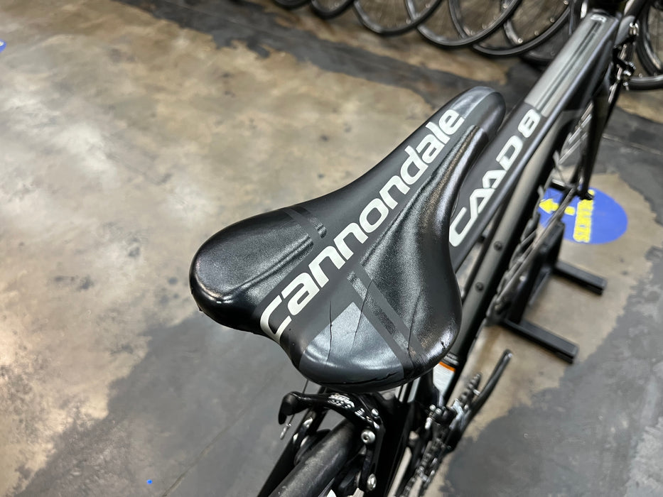 Cannondale CAAD8 Shimano Sora 9 Speed Hybrid Bike - Black USED