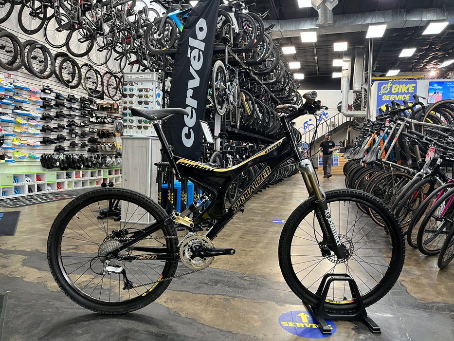 Specialized Enduro Comp Shimano XT 9 Speed 26" Wheels - Black/Gold USED