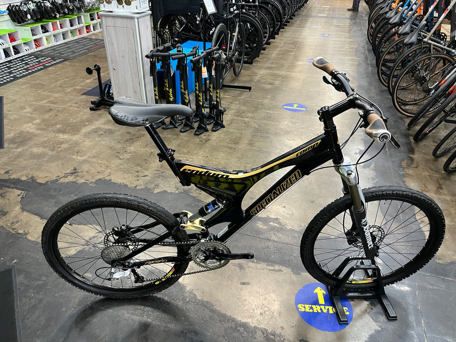Specialized Enduro Comp Shimano XT 9 Speed 26" Wheels - Black/Gold USED