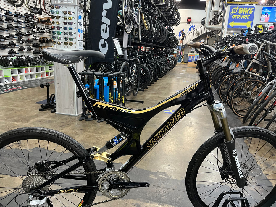Specialized Enduro Comp Shimano XT 9 Speed 26" Wheels - Black/Gold USED