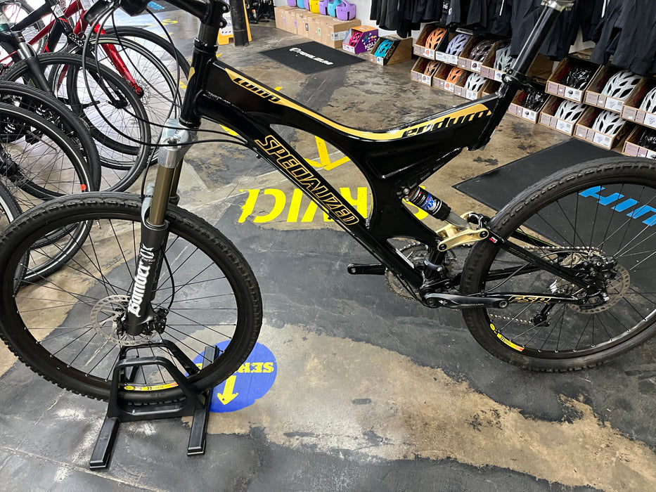 Specialized Enduro Comp Shimano XT 9 Speed 26" Wheels - Black/Gold USED