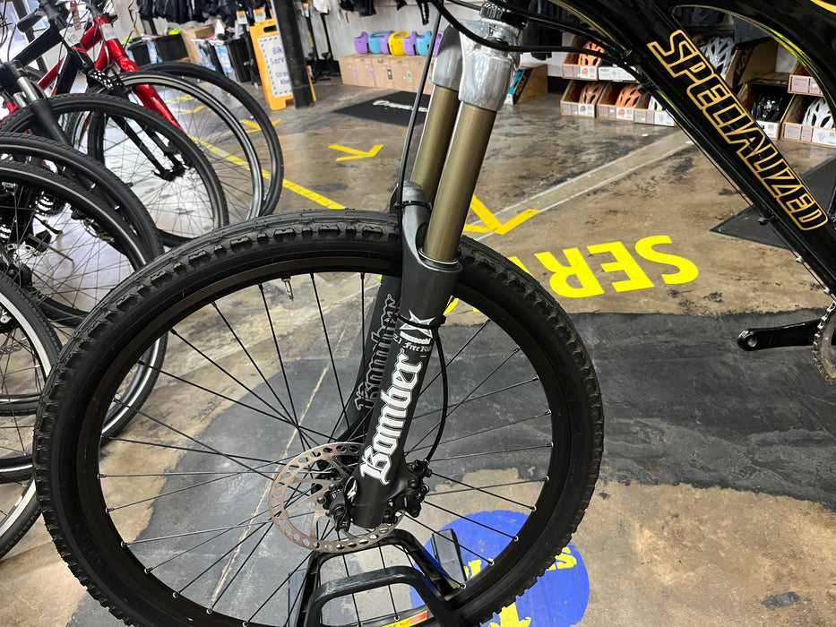 Specialized Enduro Comp Shimano XT 9 Speed 26" Wheels - Black/Gold USED