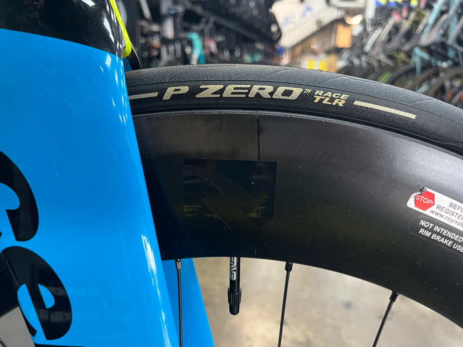 Cervelo P3X Shimano Ultegra Di2 12 Speed - Reynolds AR80 Wheels - Rivera/Fluoro/Black