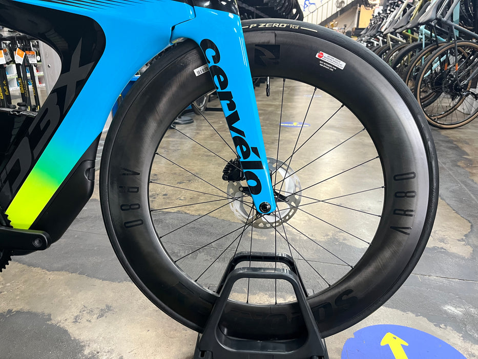 Cervelo P3X Shimano Ultegra Di2 12 Speed - Reynolds AR80 Wheels - Rivera/Fluoro/Black