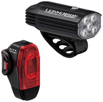 Lezyne Fusion Drive Pro 600+/KTV Drive Pro+ Light Set