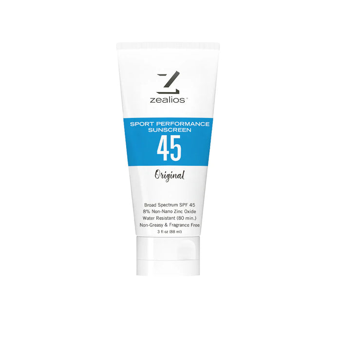 Zealios Sport Performance SPF 45 Sunscreen Original - 3 oz
