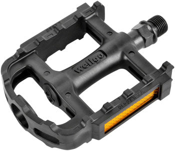 Wellgo LU-895DU Pedals - Platform, Composite, 9/16"