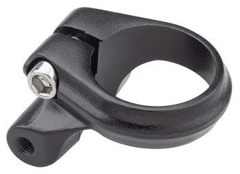 Problem Solvers Seatpost Clamp - 31.8mm, Bolt-On, Black w/Rack Mounts