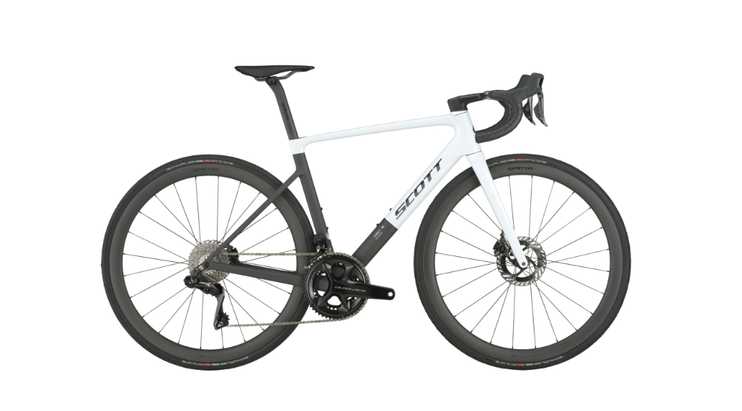 Scott Addict RC Pro Shimano Dura-Ace Di2 12-Speed - Cumulus White/Carbon Black