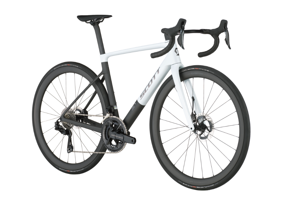 Scott Addict RC Pro Shimano Dura-Ace Di2 12-Speed - Cumulus White/Carbon Black