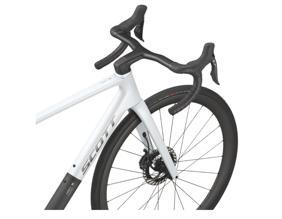 Scott Addict RC Pro Shimano Dura-Ace Di2 12-Speed - Cumulus White/Carbon Black