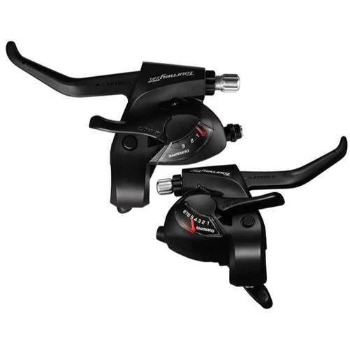Shimano Shift Lever Set, SL-TX800, Tourney 3x8 Speed, EZ Fire Plus