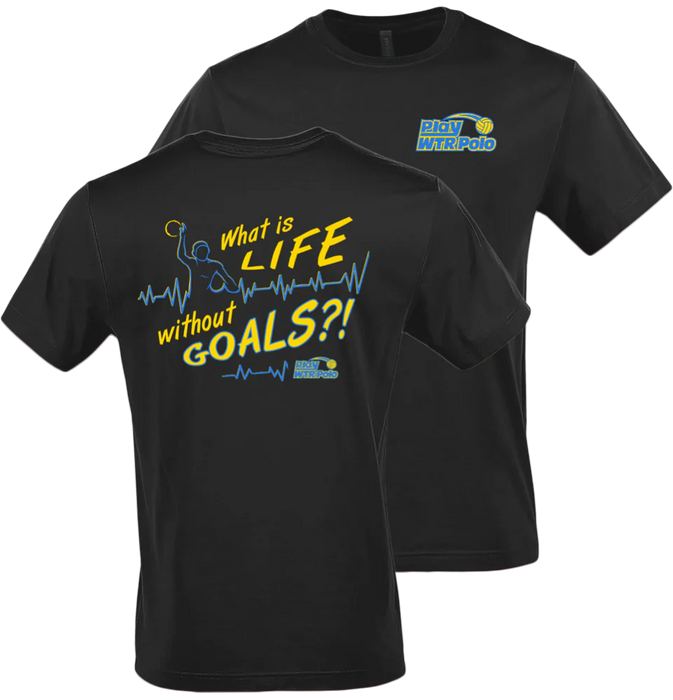 PlayWTRPolo Life Without Goals Unisex TriBlend Tee