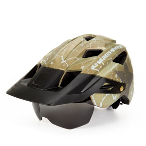 ZVRU Mountain Bike Helmet with Magnetic Goggle and Detachable Visor
