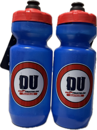 USA triathlon DU - Water Bottle 20oz - Plastic