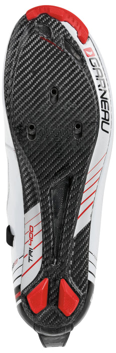 Louis Garneau Men's Tri 400 Triathlon Shoes - Size 38, White